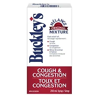 SIROP BUCKLEY'S Mélange original formule