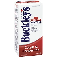 Buckley's® Cough Congestion Original Mixture Syrup Sucrose-Free 100mL