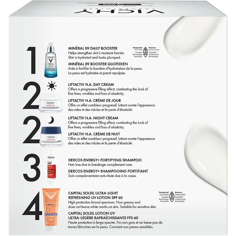 Coffret Fête Des Mères Vichy Liftactiv Crème Ha Peau Normal À Mixte
