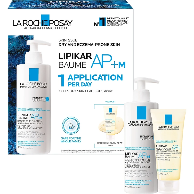 Lipikar Baume Ap+M Kit