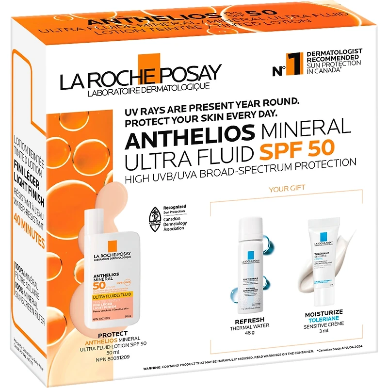 Coffret Anthelios Mineral Ultra-fluide Teintee Fps50
