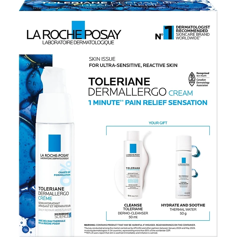 Coffret Toleriane Dermallergo Crème