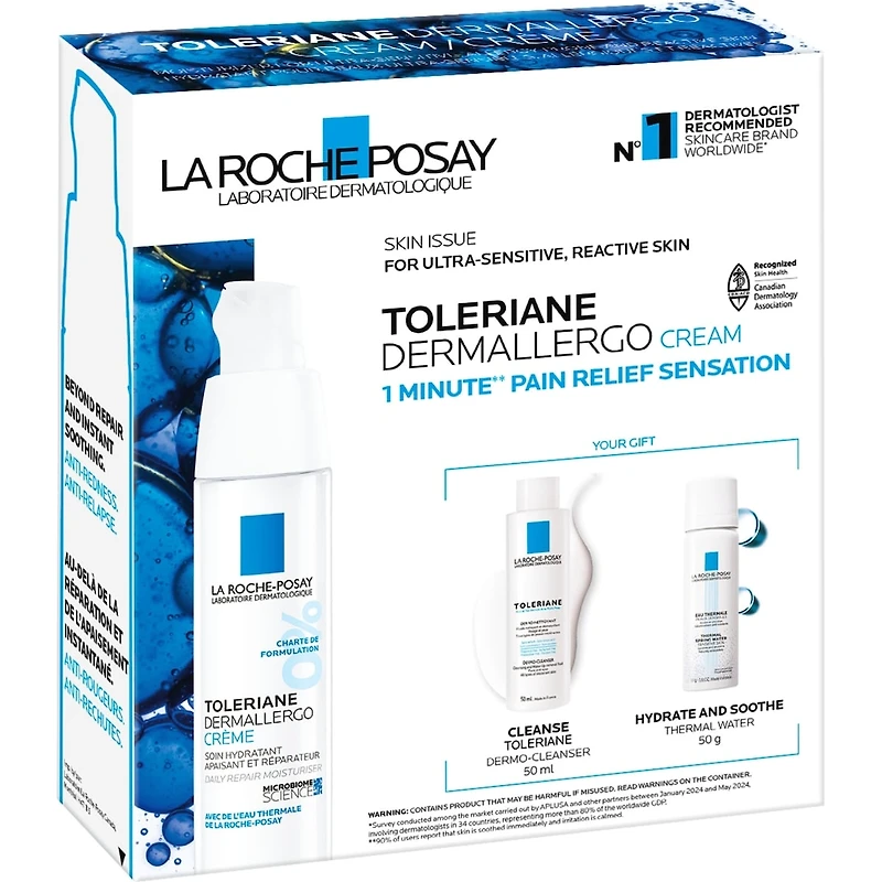 Coffret Toleriane Dermallergo Crème