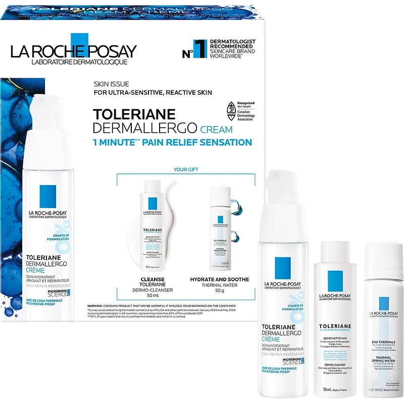 Coffret Toleriane Dermallergo Crème