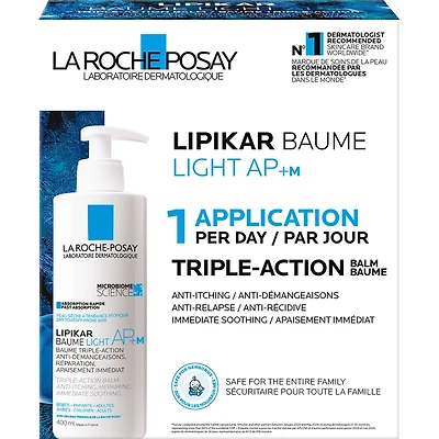 Coffret Lipikar Baume Light Ap+M