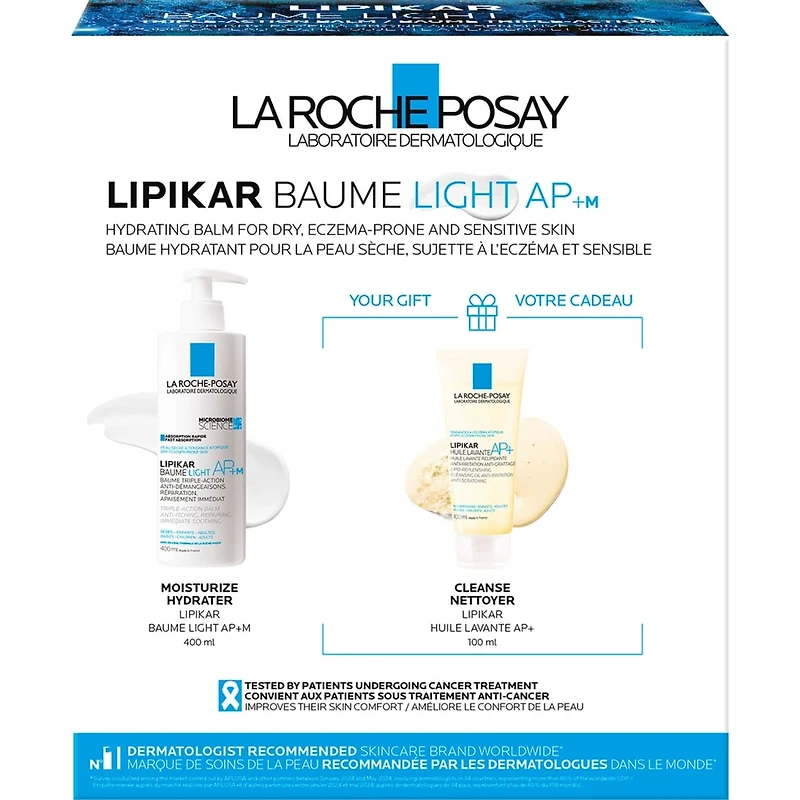 Coffret Lipikar Baume Light Ap+M