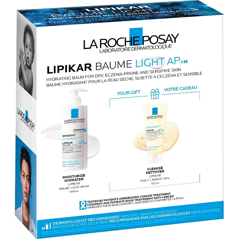 Coffret Lipikar Baume Light Ap+M