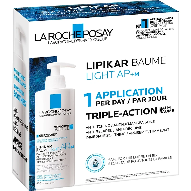 Coffret Lipikar Baume Light Ap+M