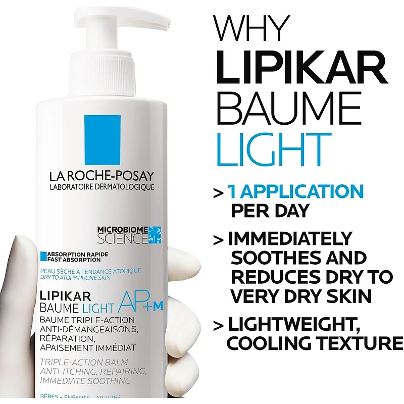 Coffret Lipikar Baume Light Ap+M