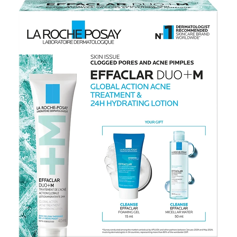 Coffret Effaclar Duo (+)M Traitement De L'acné Action Globale