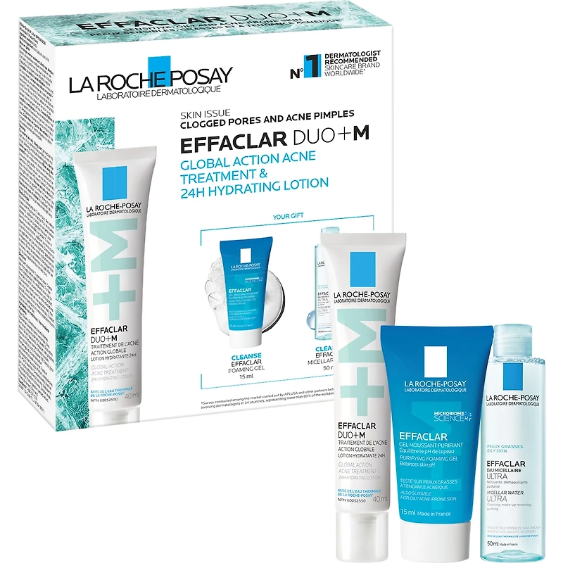 Effaclar Duo (+)M Global Action Acne Treatment Kit