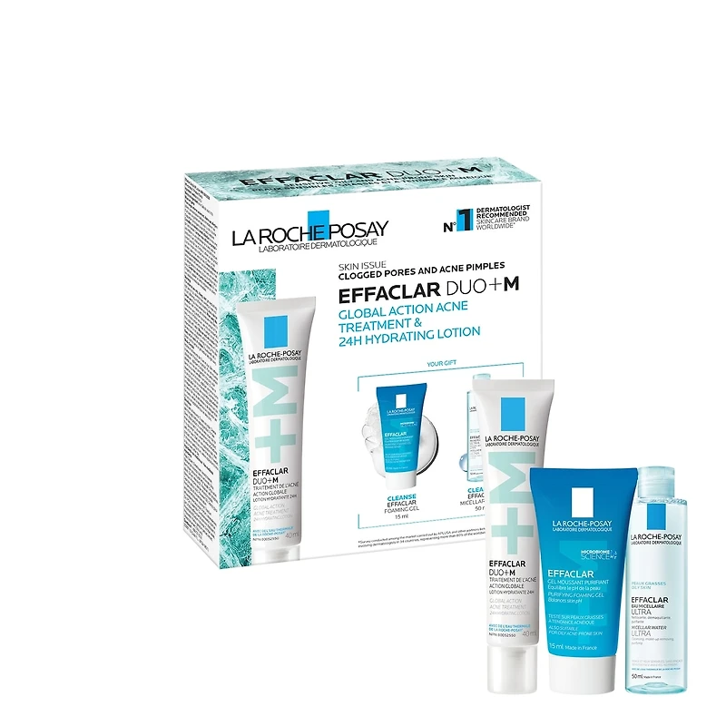 Effaclar Duo (+) Global Action Acne Treatment Kit