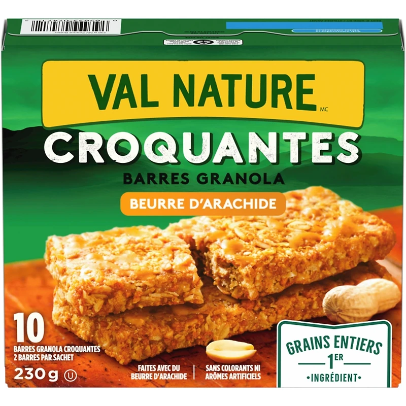 Crunchy Peany Butter Granola Bars 2 CT , 10 Bars