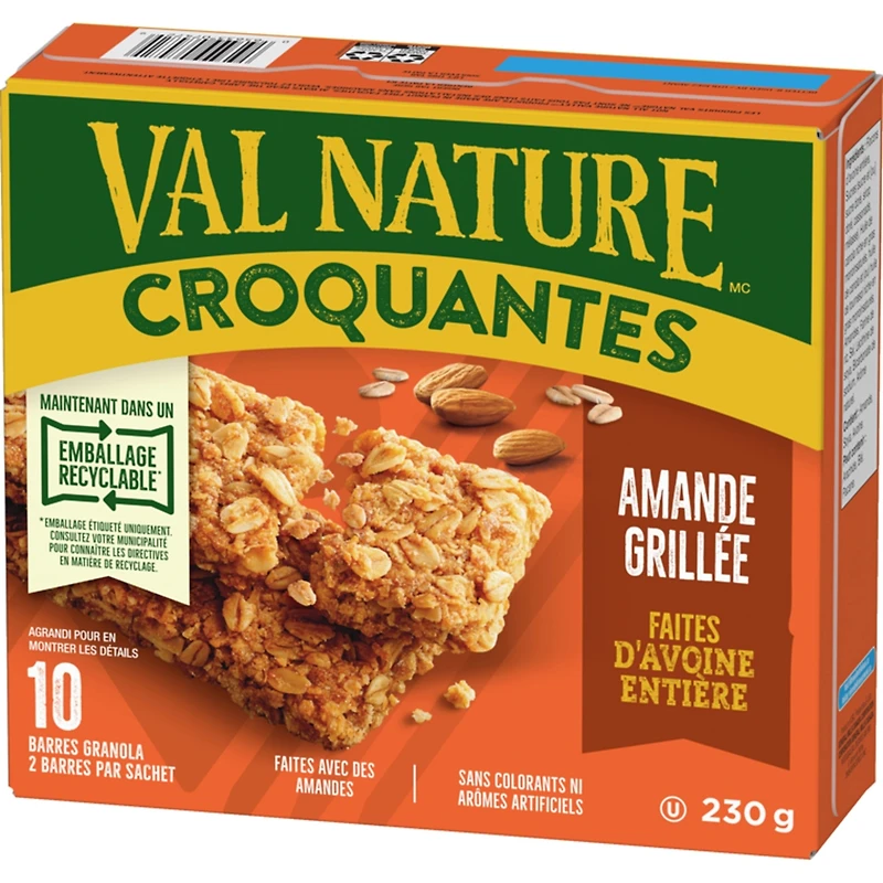 Crunchy Roasted Almond Granola Bars 5 ct, 10 bars