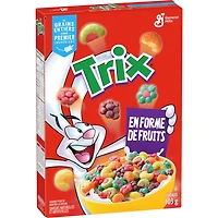 Trix en forme de Fruits Céréales