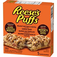 Délices Reese's Puffs Barres de céréales à saveur de beurre d'arachide et cacao