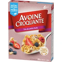 Céréales trio de petits fruits