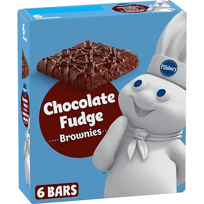 Barres brownies Fondant au chocolat 6 barres