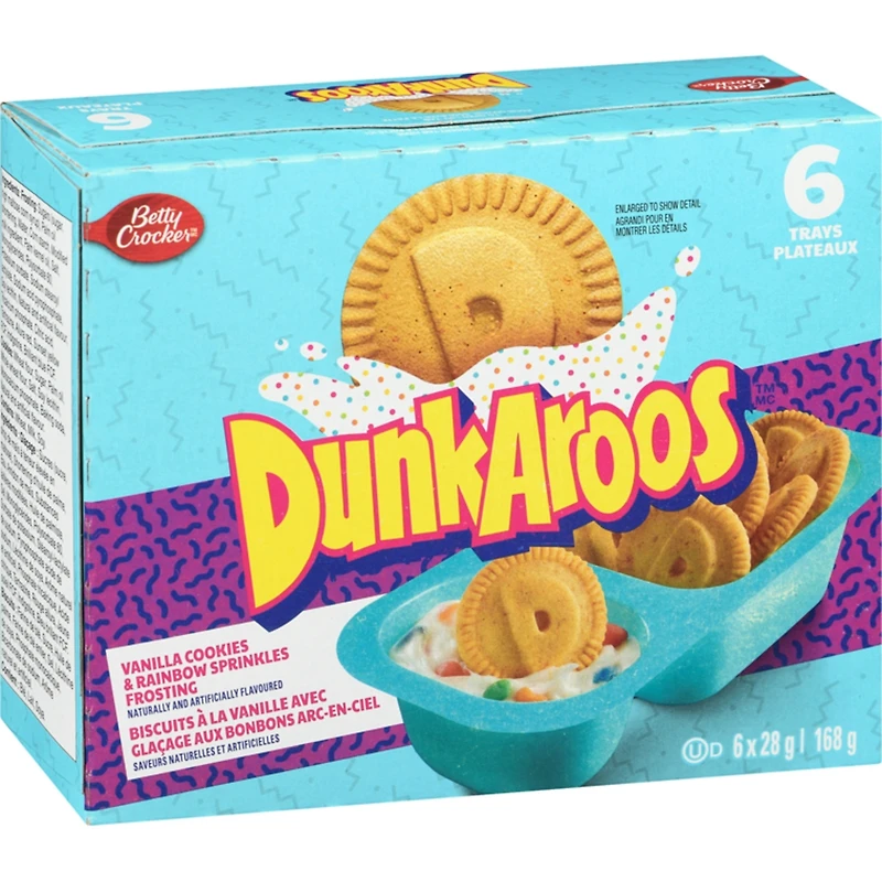 Biscuits Dunkaroos à la vanille