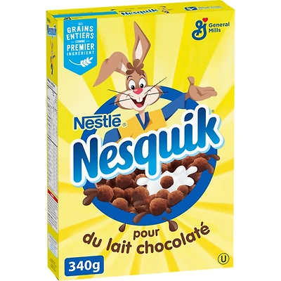 Nesquik, Céréales au Chocolat, Grains Entiers