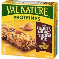Protein Granola Bars, Peanut Almond and Dark Chocolate, 4 ct