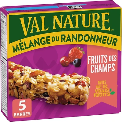 Chewy Trail Mix Granola Bars, Mixed Berry