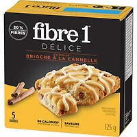 Barres saveur de brioche à la cannelle