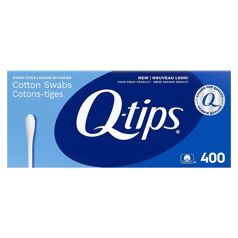 Q-tips Cotton Swabs 400 ct