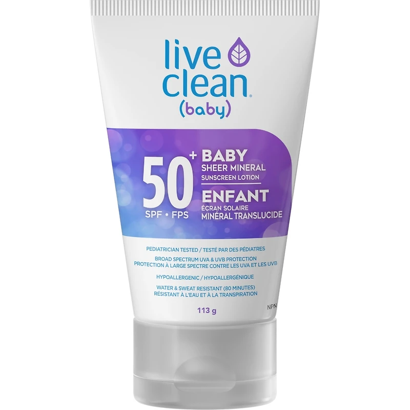 Enfant écran solaire minéral translucide FPS 50+