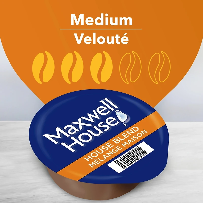 Disques individuels T DISC de café Mélange maison Maxwell House