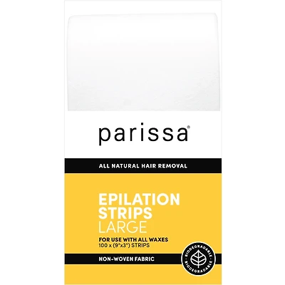 Epilation Strips Large Biodegradable