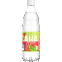 Boisson à l'eau pétillante lime + melon d'eau