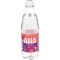 Boisson à l'eau pétillante framboise + baies d'açaï