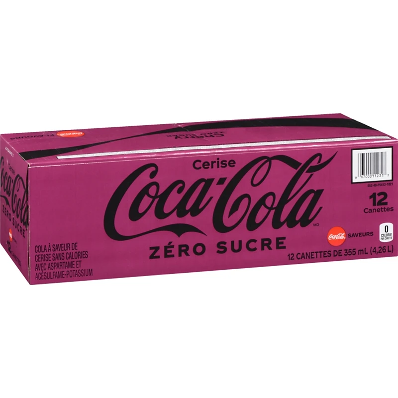 Coke Zero Cherry-Flavoured