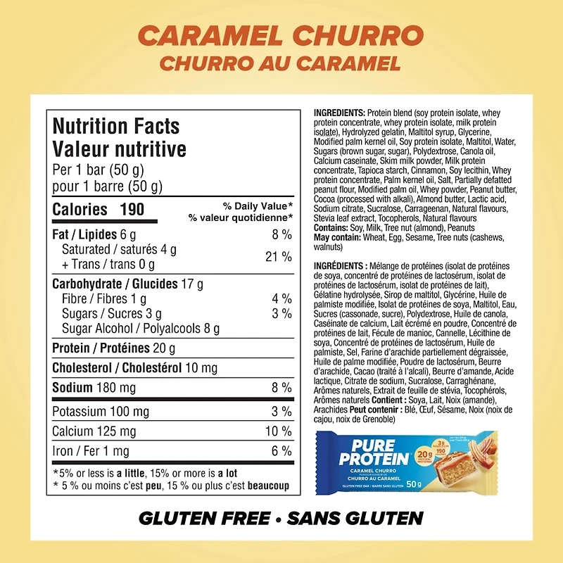 Pure Protein Caramel Churro