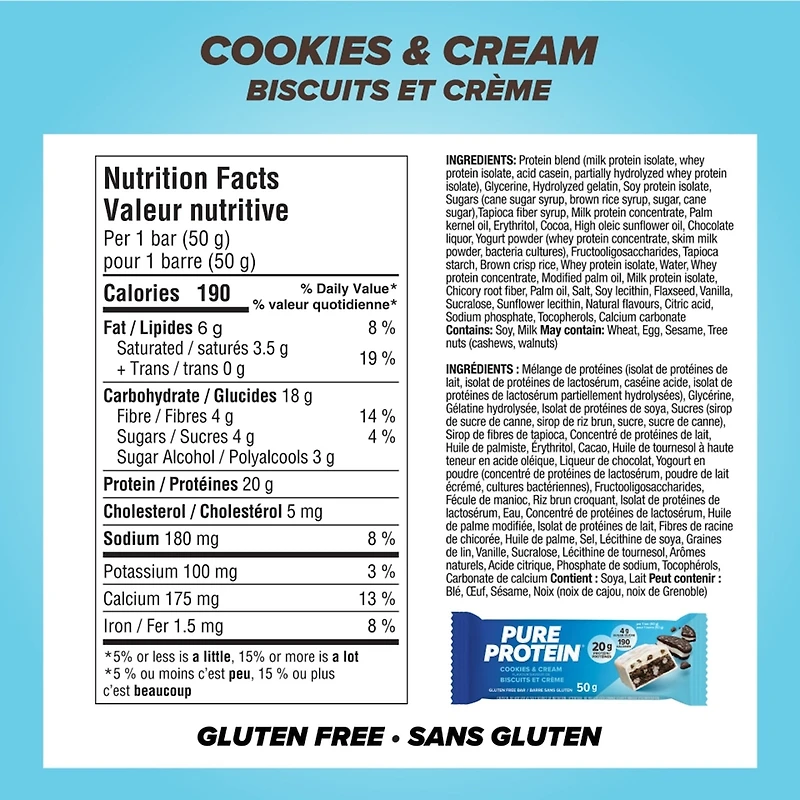 Pure Protein Cookies & Cream