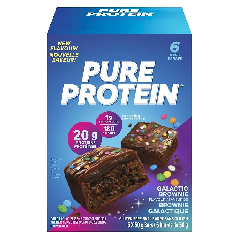 Barre de Brownie Galactique 6 Barres de 50 g