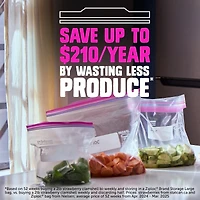 Ziploc® Brand Bags Grip`N Seal SUSO Storage Large