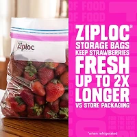 Sacs De Marque Ziploc® Grip`N Seal SUSO Emballage Grand