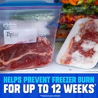 Sacs De Marque Ziploc® Grip`N Seal SUSO Congélation Grand