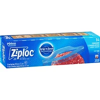 Large Freezer Bags with Stay Open Technology