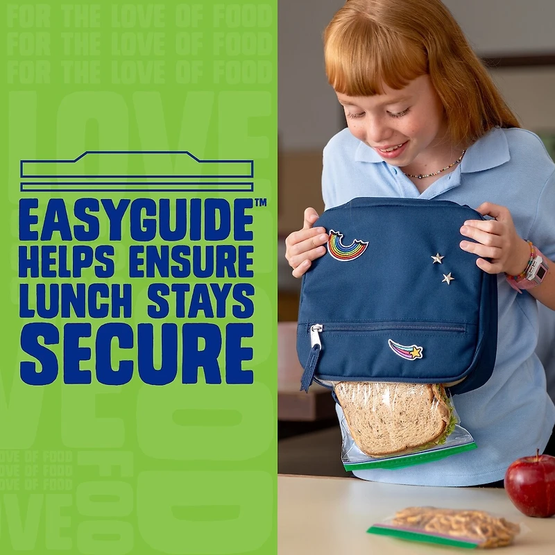 Ziploc® Brand Bags Easy Guide Sandwich 100ct