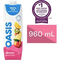 Jus de passion tropicale