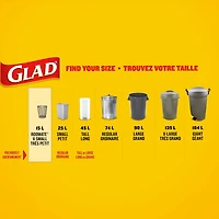 Kitchen Catchers White Garbage Bags - X-Small 15 Litres - Febreze Fresh Clean Scent