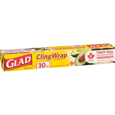 ClingWrap Plastic Wrap, 30m