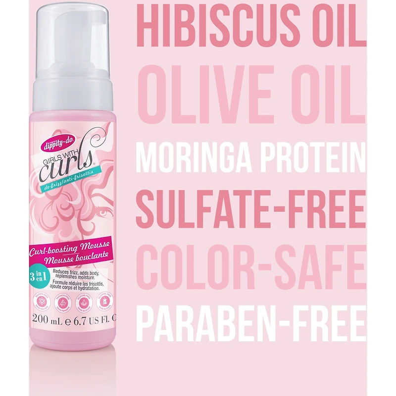 Curl-boosting Mousse