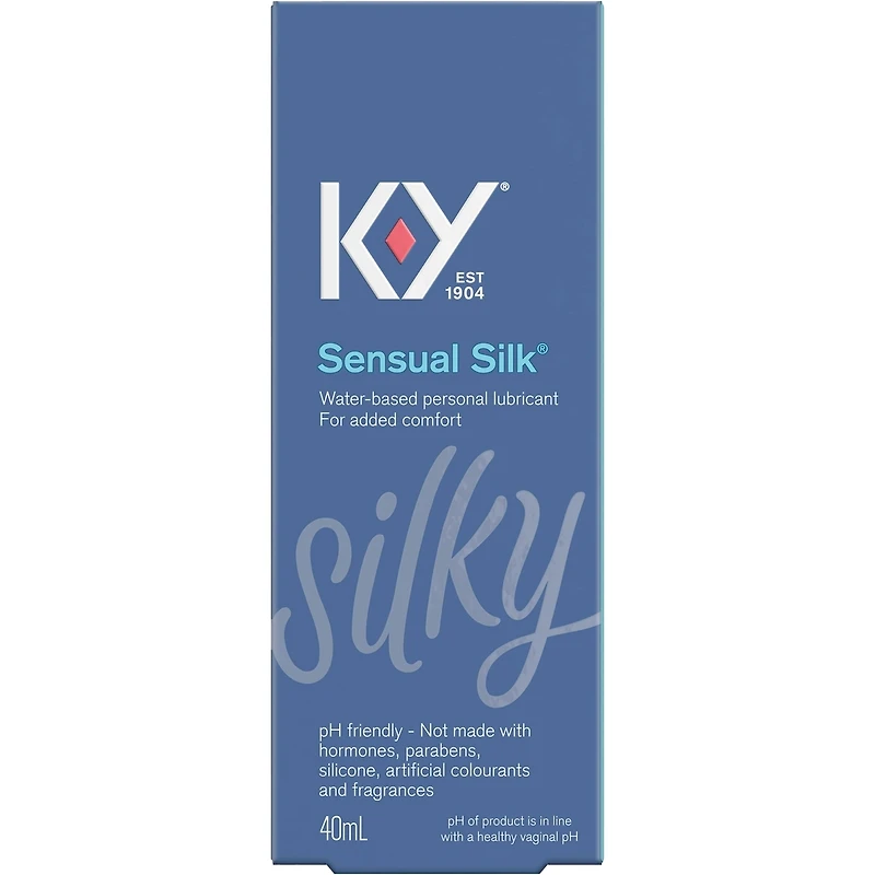 K-Y SENSUAL SILK Personal Liquid Lubricant