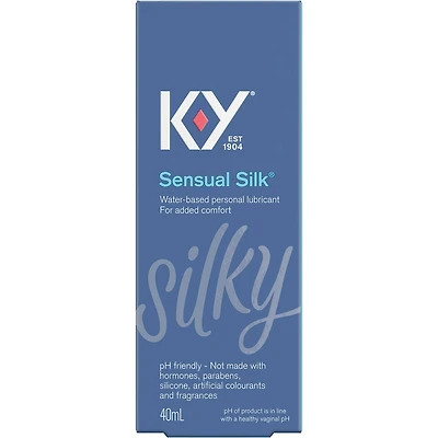 K-Y SENSUAL SILK Personal Liquid Lubricant
