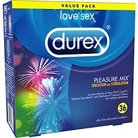 Paquet économique de condoms Durex Pleasure Mix