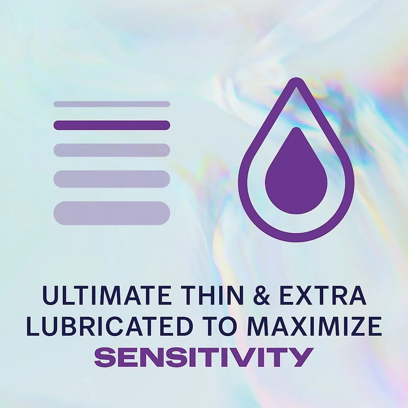 Condoms Durex Invisible extraminces et extralubrifiés